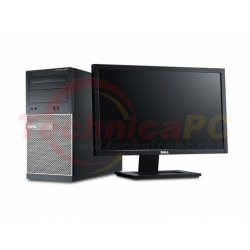 DELL Optiplex 7010MT (Mini Tower) Core i3-3240 2GB 500GB Windows 7 Professional LCD 18.5" Desktop PC