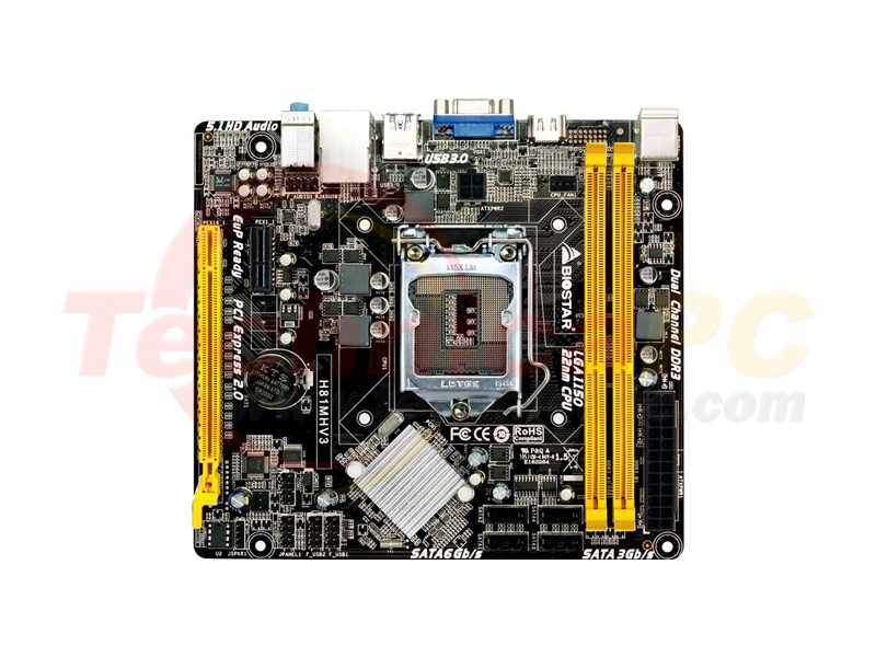 Biostar H81MHV3 Socket LGA1150 Motherboard - TechnicaPC.com | Toko Komputer  Online | Indonesia Online Computer Store | Jual Komputer, PC, Laptop,  Notebook, Server, Storage, LCD, Projector, Camera, UPS, Printer